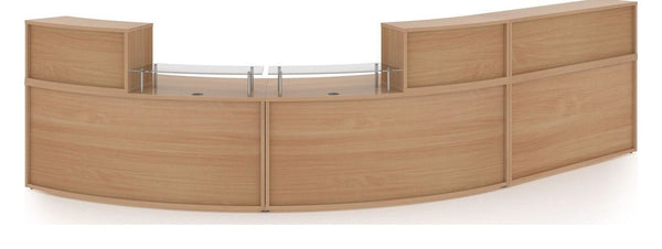 Bravo Denver Extra Large Curved Reception Desk