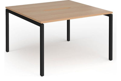 Bravo Connex Plus Goal Post Back to Back Desk (2 Person)