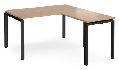 Bravo Adapt Single Desk with Return