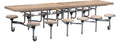 12 Seat Primo Mobile Folding Table in Oak