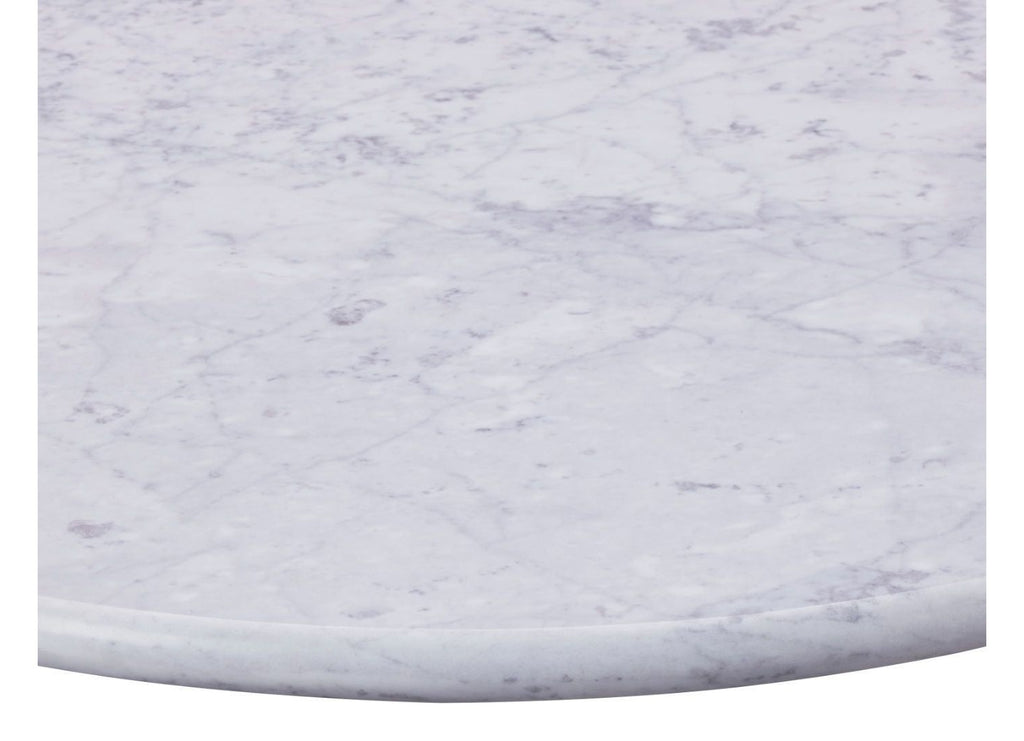 20mm Solid Carrara Marble Table Top, 500 mm round