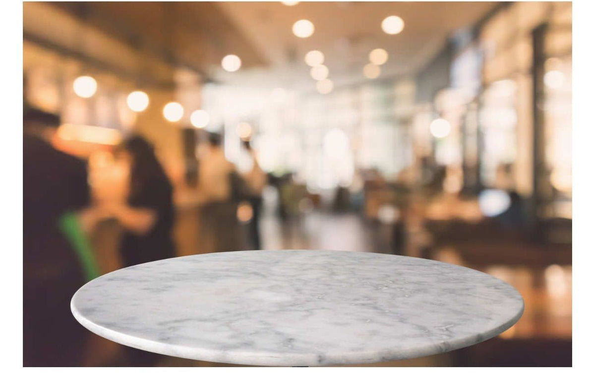 20mm Solid Carrara Marble Table Top