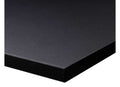 25mm Melamine Table Top, Black, 600 mm square