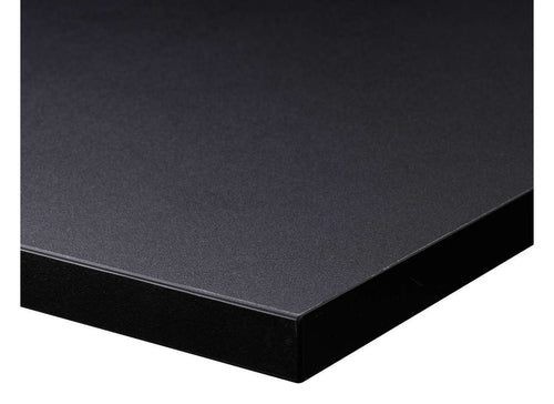 25mm Melamine Table Top, Black, 600 mm square