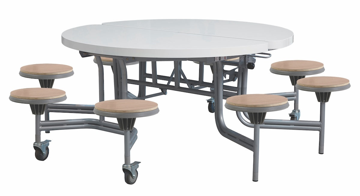 8 Seat Primo Round Mobile Folding Table