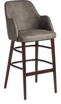 Aztec Bar Stool LegsN109 CognacVintageElegance Faux Leather