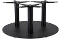 Boston Black Table Base, Extra Large Round, base 90 x 90 cm, Coffee, 43 cm high