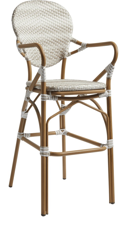 Brittany Bar Stool, Natural