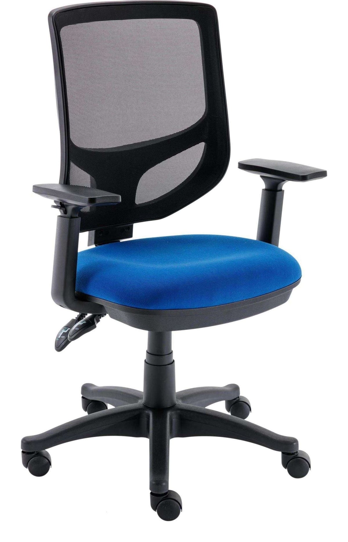 Versi 2 Lever Mesh Operator Chair in Royal Blue
