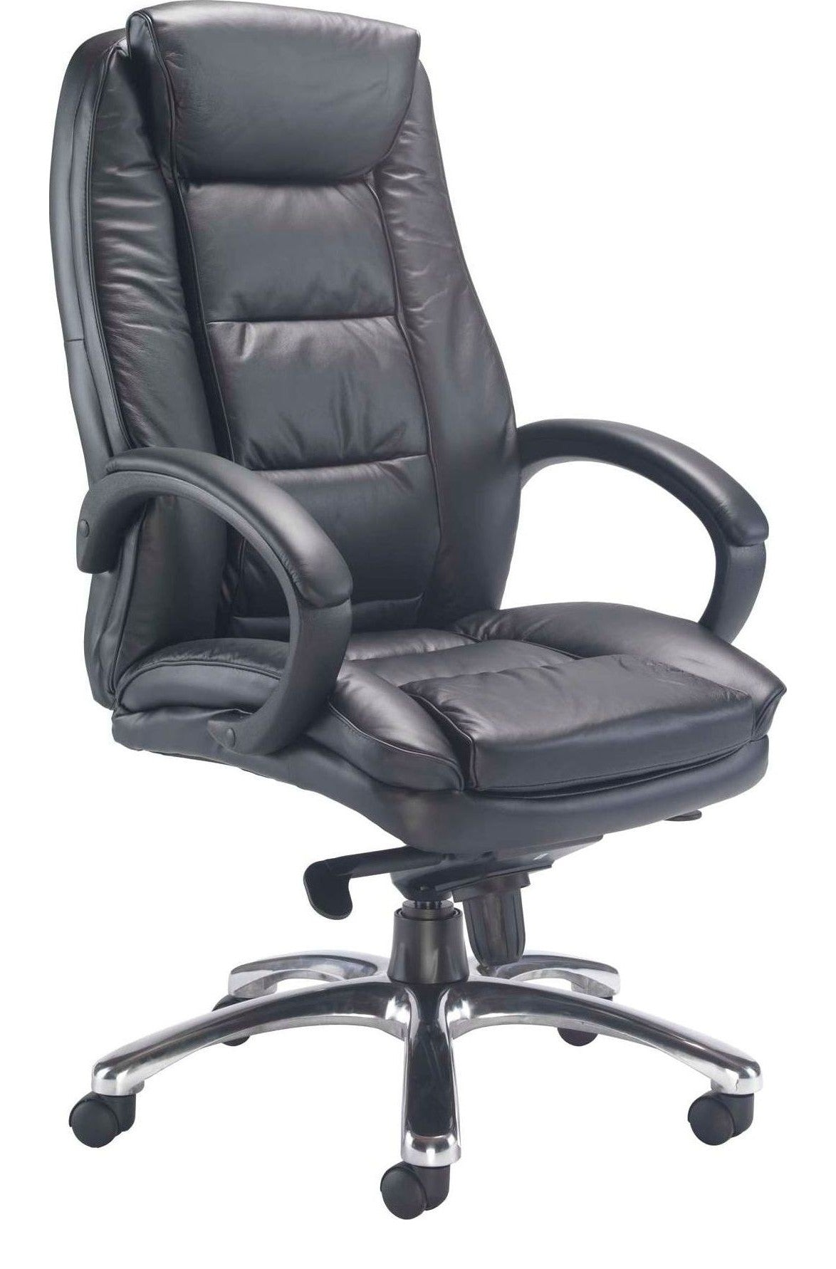 Montana Executive Leather Chair in Black