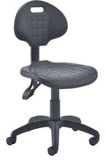 Factory Chair 2 Lever in Black