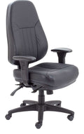 Panther Executive Leather Office Chair in Black