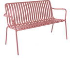 Breeze Aluminium 2 Seater Armchair Bench in Brick Dust