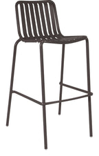 Breeze Aluminium Bar Chair in Charcoal