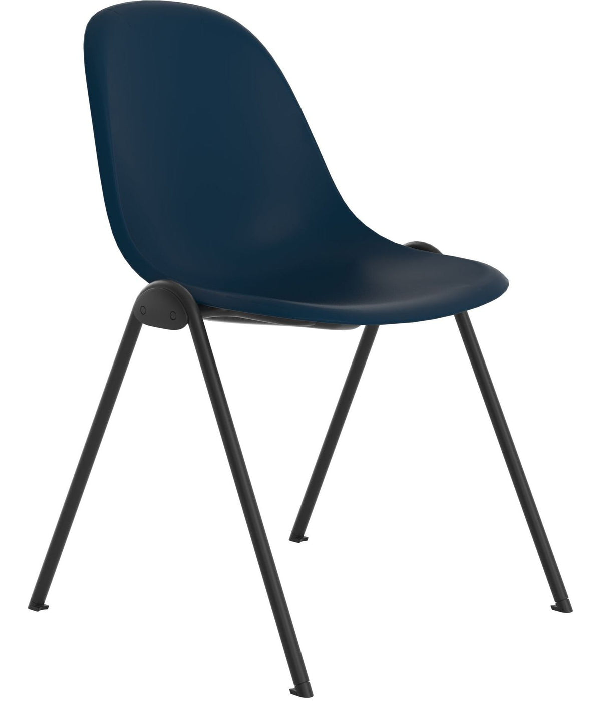Lizzie 4 Leg Chair in Blue