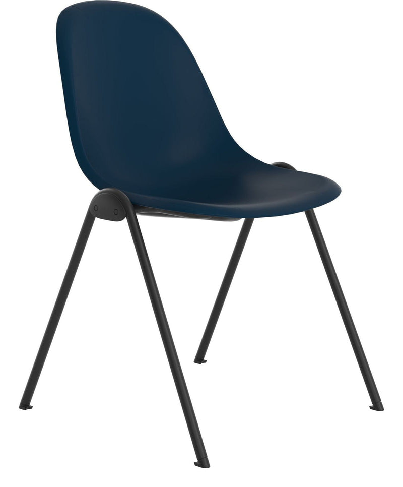 Lizzie 4 Leg Chair in Blue