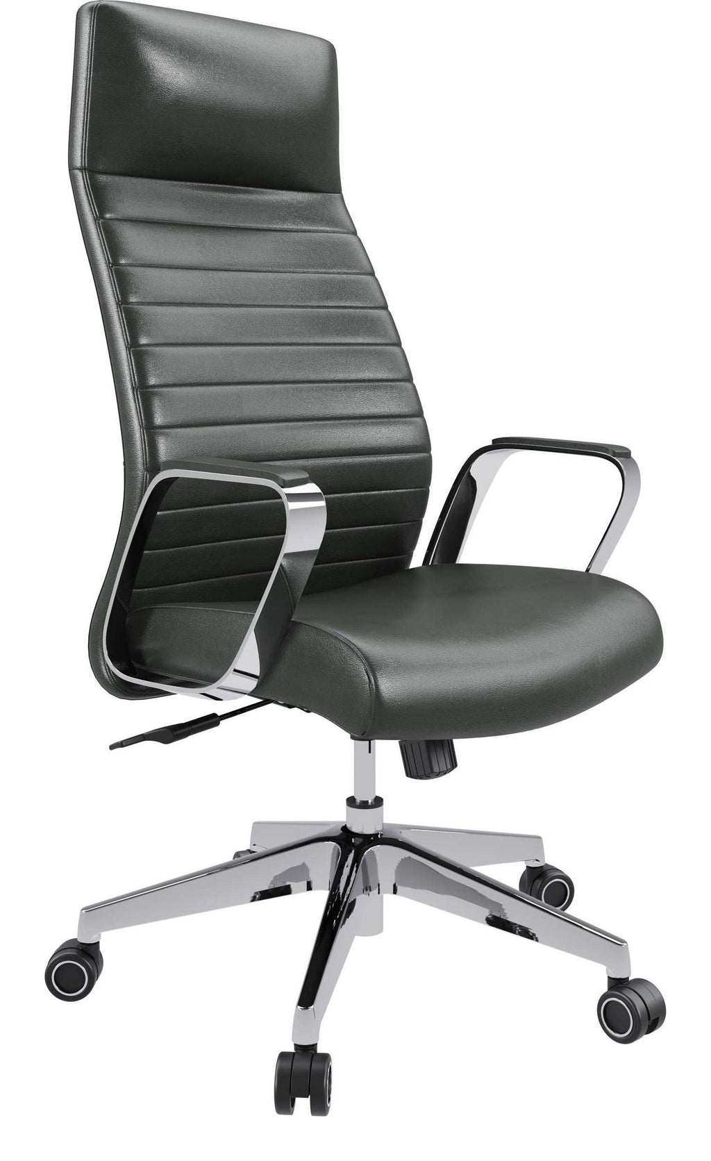 Dawn High Back Leather Executive Chair in Black PU