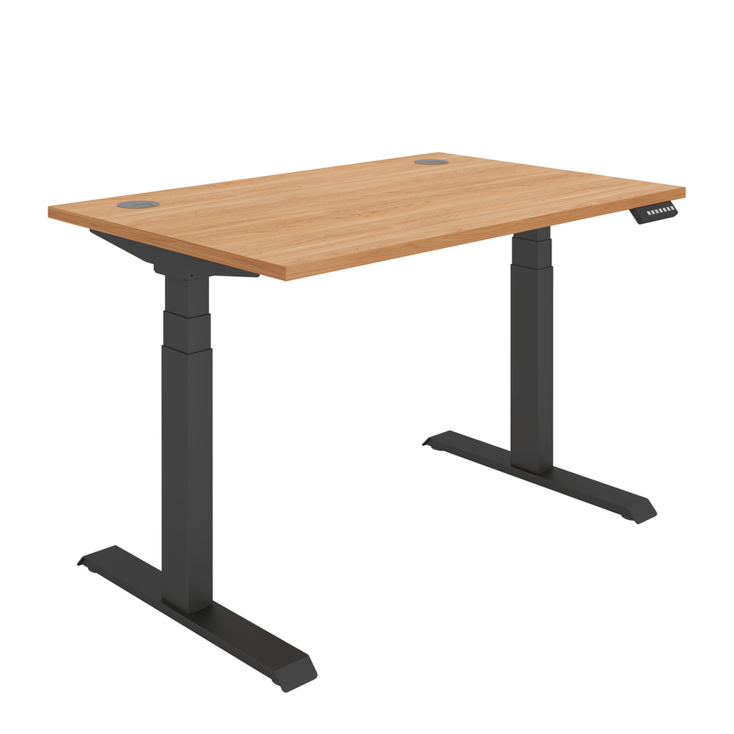Core Dual Motor Sit Stand Desk in Beech