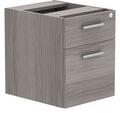 Core Fixed Under Desk Pedestal in Alaskan Grey Oak