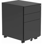 Core Steel Mobile Pedestal in Black