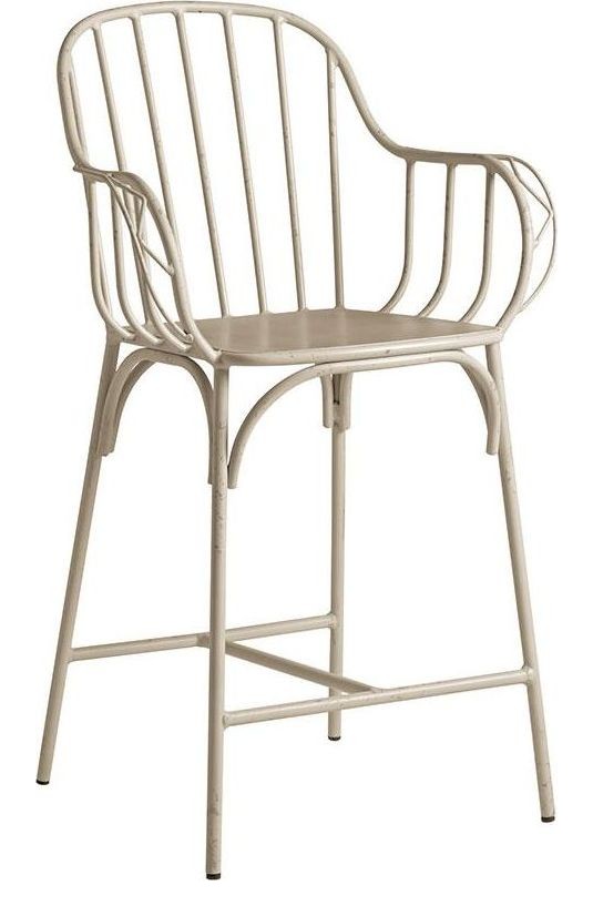 Denver Bar Stool, Retro Light Blue, Mid Height