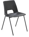 Economy Polypropylene Chair in Black