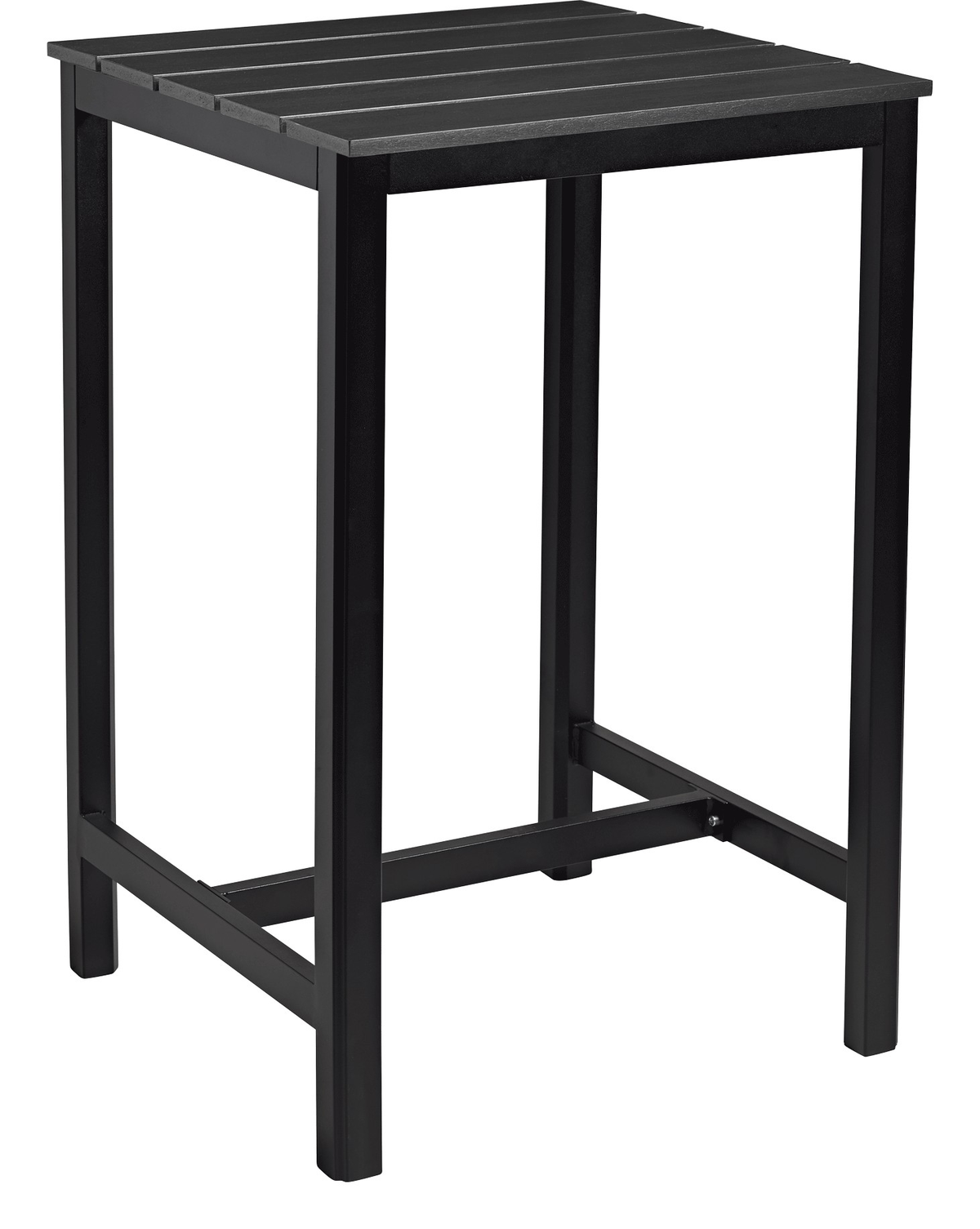 EKO Black Square Poseur Table