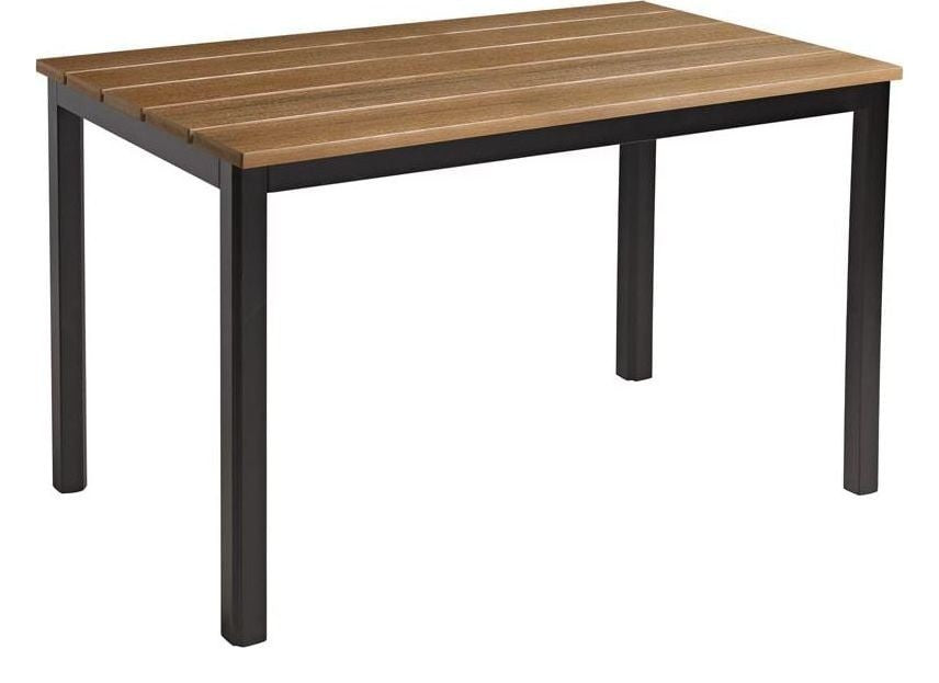 Eko Dining Table, Aged Golden Oak, Rect 119x69cm