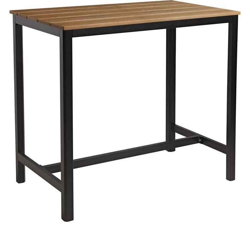 EKO Rectangular Poseur Table, Aged Oak
