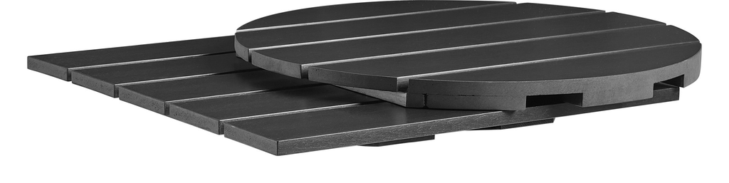 EKO Black Rect Dining Table