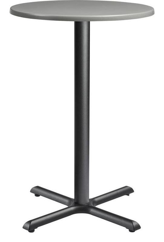Enduratop Complete Bar Height Table, Black, 80x80