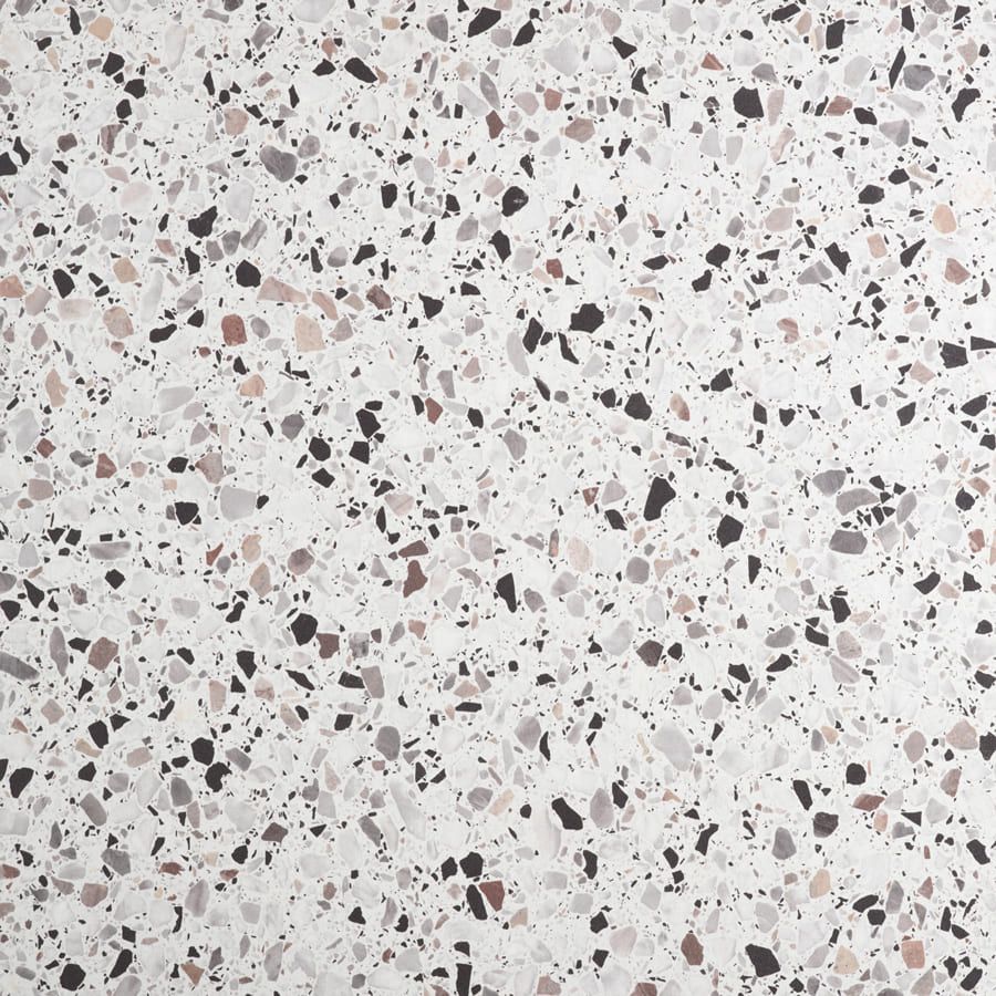 Extrema Mixed Terrazzo 4 Leg Dining Table Black