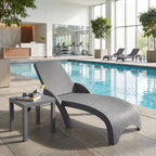 Fiji Sun Lounger Dark Grey Without Cushion