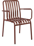 Henley Stacking Armchair, Brick Red