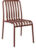 Henley Stacking Side Chair, Brick Red