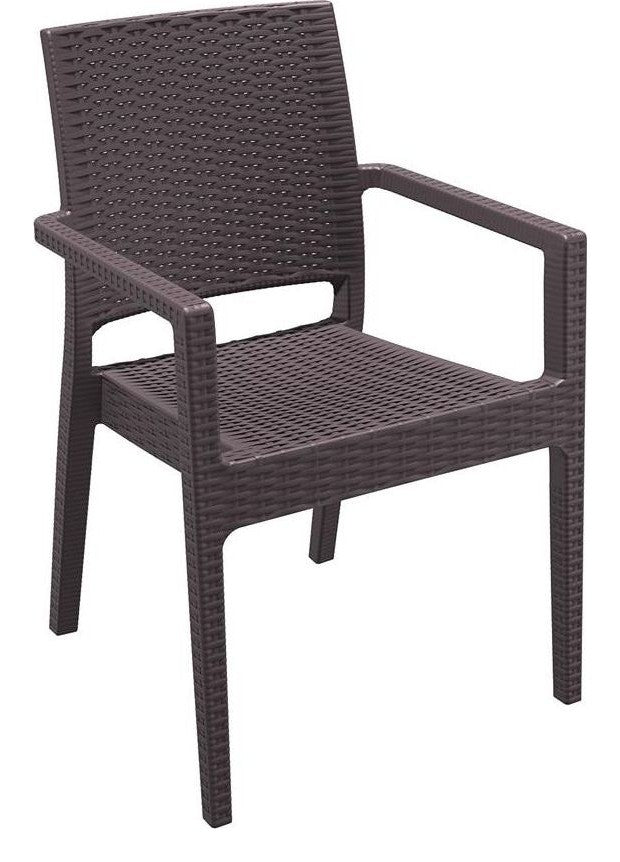 Ibiza Arm Chair, Brown