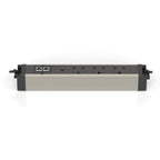 Volta Under Desk Power Module, 3 Sockets, USB and Data, view 3
