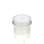 Volta Round Pop-up Power Module, 4 Sockets and Wireless Charger, white, view 8