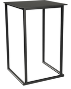 Kubo Smart Steel Standing Table, Black