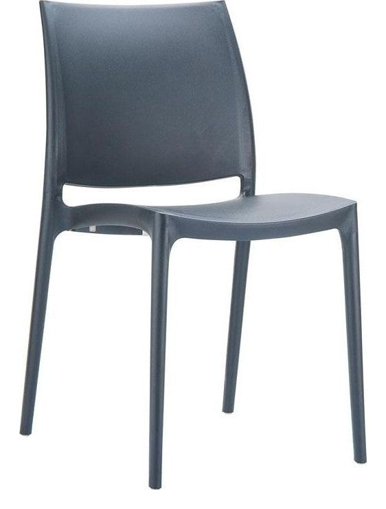 Maya Side Chair, Black