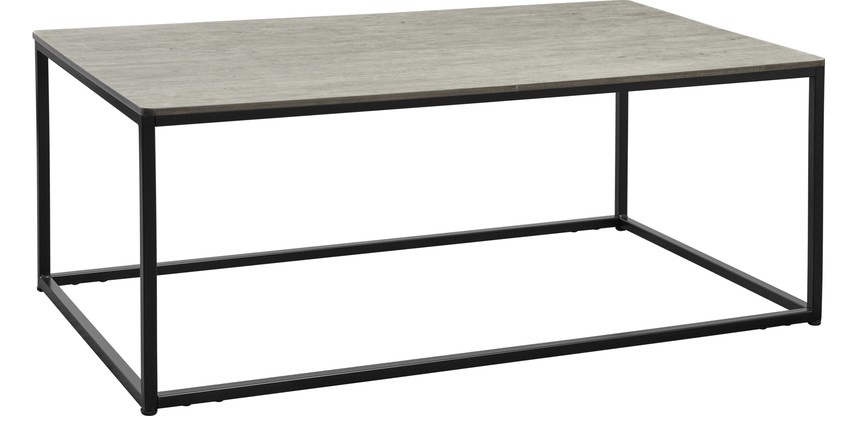 Melrose Coffee Table, Rectangle, Cement 'Textured'
