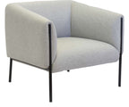 Curve Armchair in Grey