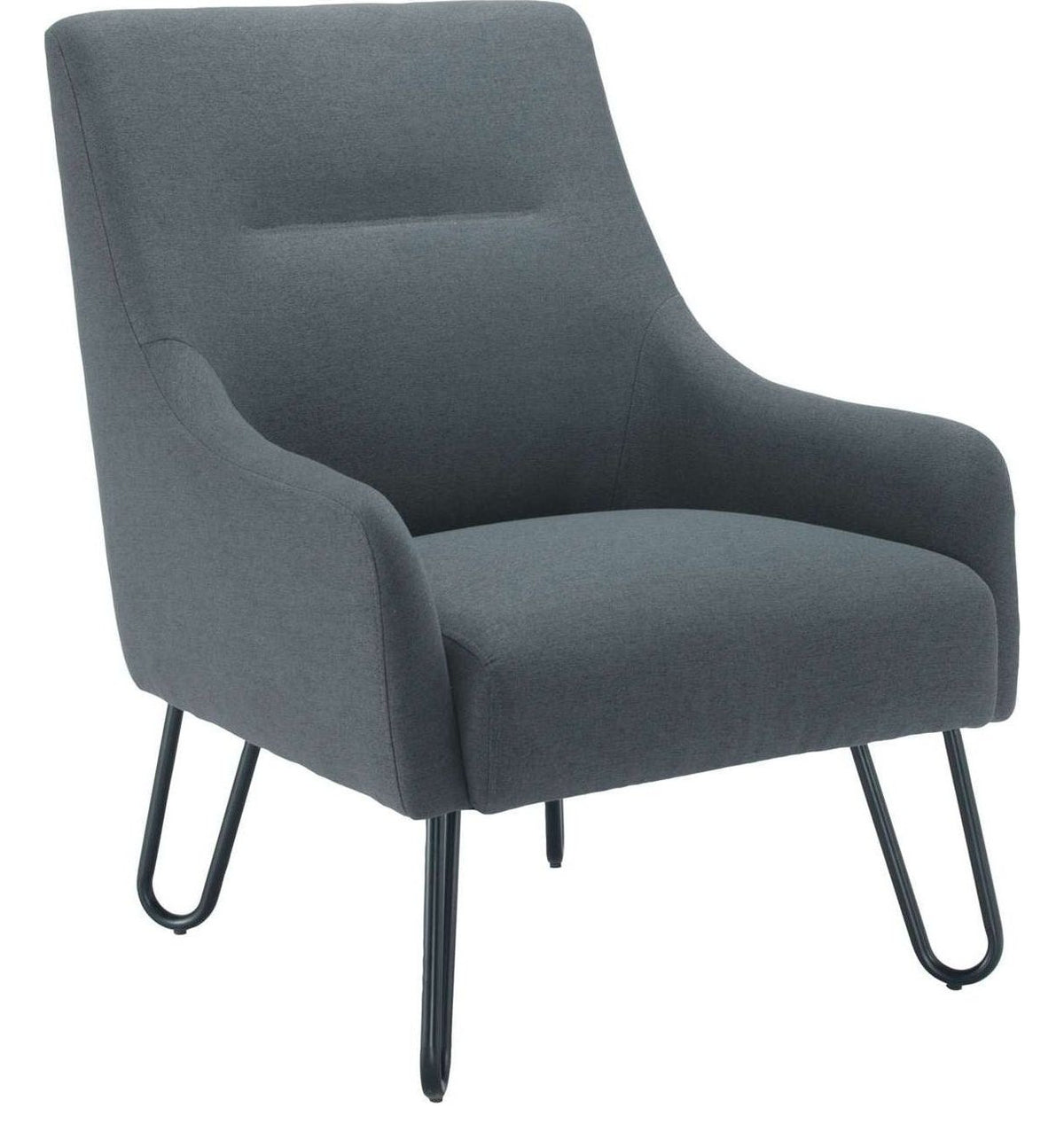 Pearl Reception Chair in Grey