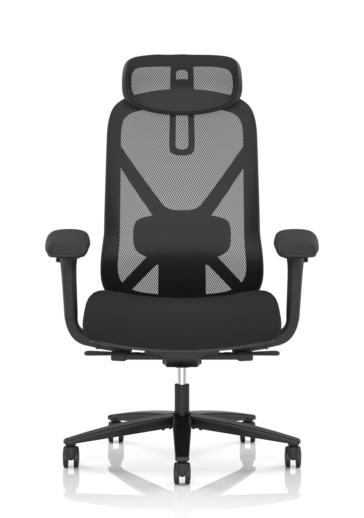 Conrow 28 Stone Heavy Duty Task Operator Chair, with headrest, view 2