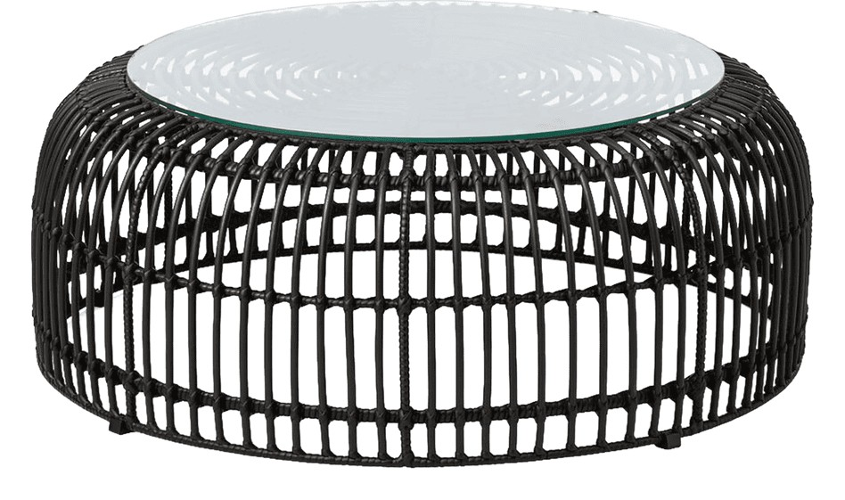 Palm Stacking Coffee Table, Black