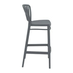Portofino Bar Stool 75, Dark Grey