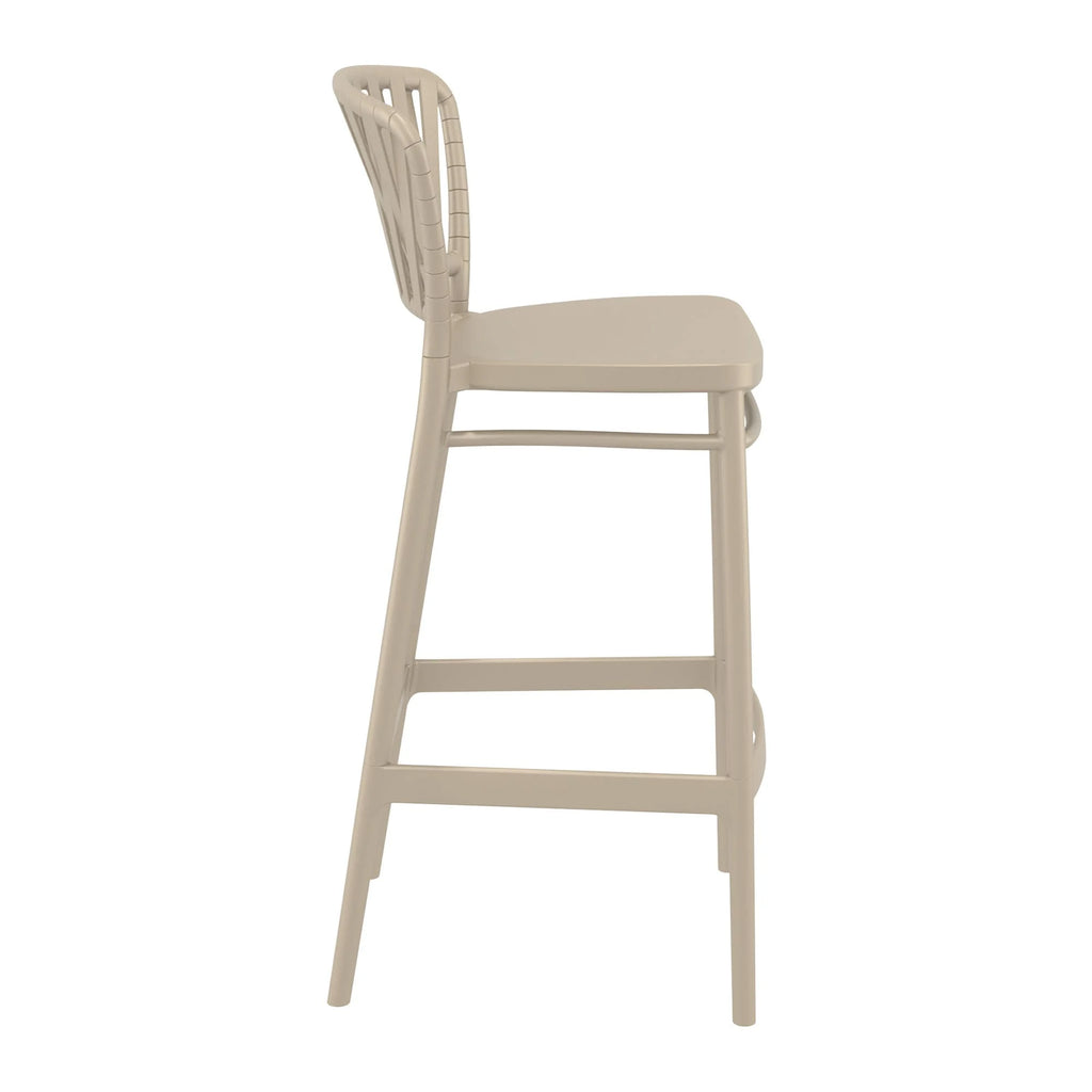 Portofino Bar Stool 75, Taupe
