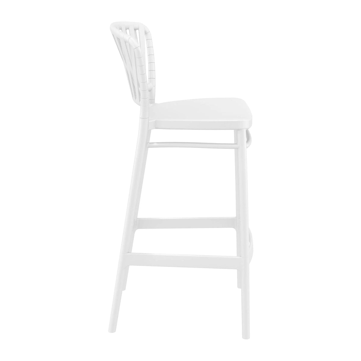 Portofino Bar Stool 75, White