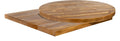 Rustic Aged Solid Wood Table Top, 1200Dia x32mm
