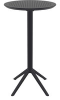 Sky Folding Bar Table, Black